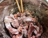 牛肉の赤ワイン煮込み作り方3写真