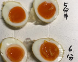 茹で卵の天ぷら、とろろ、おもち入りお蕎麦作り方7写真