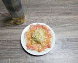 今日のおつまみ9日目。サーモンカルパ♪作り方5写真