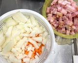お豆たくさんミネストローネ作り方1写真