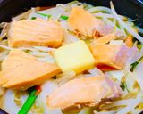 コンビニ食材だけで！簡単！石狩鍋　作り方4写真