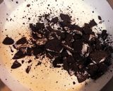 バスク風チーズケーキ♡クッキー&クリーム作り方3写真