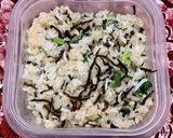しらす明太子菜飯作り方3写真
