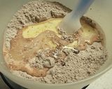 ちぎりバナナのココアカップケーキ作り方3写真