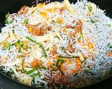梅香で爽やか✨梅しらす五目炊き込みご飯作り方3写真