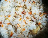 梅香で爽やか✨梅しらす五目炊き込みご飯作り方4写真