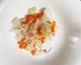 全てレンジフレッシュトマト肉なし麻婆春雨作り方6写真