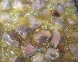 ずり(砂肝)のアビージョレモン風味作り方9写真