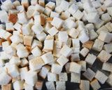 食パンでキャラメル味のラスク作り方1写真
