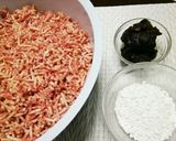 チーズとひよこ豆入り松風作り方1写真