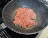豚ひき肉とキャベツの味噌炒め作り方3写真