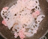 お弁当に、豚肉と蓮根の甘辛きんぴら！作り方3写真