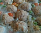 温か優しい♡肉団子の卵スープ作り方12写真