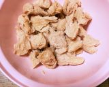 大豆ミートで!ヘルシー酢豚風♡作り方1写真