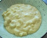 バナナとベビーチーズの簡単大皿蒸しケーキ作り方8写真