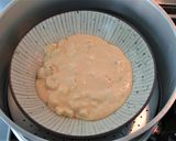 バナナとベビーチーズの簡単大皿蒸しケーキ作り方9写真