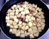 さつまいもの(味噌)胡麻和え作り方1写真
