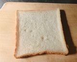 焼きプリンでさつま芋のカスタードトースト作り方2写真