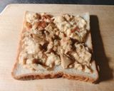 焼きプリンでさつま芋のカスタードトースト作り方4写真