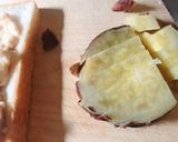 焼きプリンでさつま芋のカスタードトースト作り方5写真