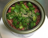 さば缶直焼き第3弾☆桜えびとミルク煮作り方3写真