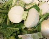 蕪のそぼろ煮作り方1写真
