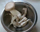 エリンギのふわたま醤油バター炒め作り方1写真