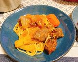 牛すね肉の赤ワイン煮込み(野菜たっぷり)作り方4写真