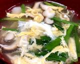 椎茸と白きくらげの中華スープ作り方4写真