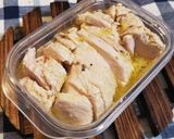 オリーブオイル香る鶏ハム（塩レモン）作り方8写真