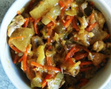サバの和風麺つゆ煮のリメイク！カレー丼！作り方2写真