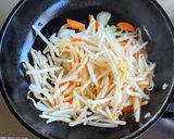 もやしとチンゲン菜の中華餡かけ丼作り方6写真