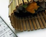 きんぴらと、そぼろの巻き寿司♪作り方12写真