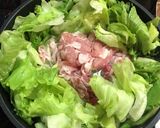 レタス鍋〜鶏ガラキムチ〜作り方3写真