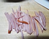 キャベじゃがハムの炒め物作り方3写真