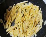 キャベじゃがハムの炒め物作り方6写真