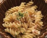 小学生でも出来る❗️海老の絶品濃厚パスタ作り方6写真