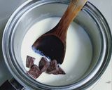 新食感!!焼きチョコプリン作り方2写真