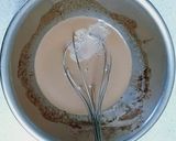 新食感!!焼きチョコプリン作り方3写真