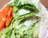 腸まで届くリンゴ入り肉団子鍋作り方2写真
