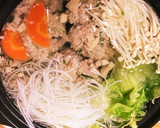 腸まで届くリンゴ入り肉団子鍋作り方6写真