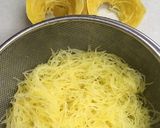 そうめんかぼちゃの酢の物♪茹で方作り方7写真