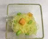 そうめんかぼちゃの酢の物♪茹で方作り方3写真