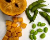 そうめんかぼちゃの酢の物♪茹で方作り方2写真