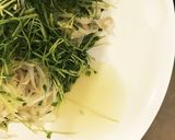 【至極のお通し】激ウマ豆苗のナムル！！作り方3写真