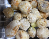 二子の里芋で揚げ煮作り方4写真
