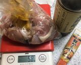 鶏の唐揚げ、辛子醤油味作り方2写真