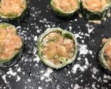 餃子のタネをリメイク！ピーマンの肉詰め作り方5写真