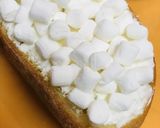 チーズ&マシュマロのフォカッチャトースト作り方2写真