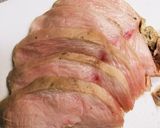 ナスと鶏胸肉の重ねホイル焼き作り方2写真